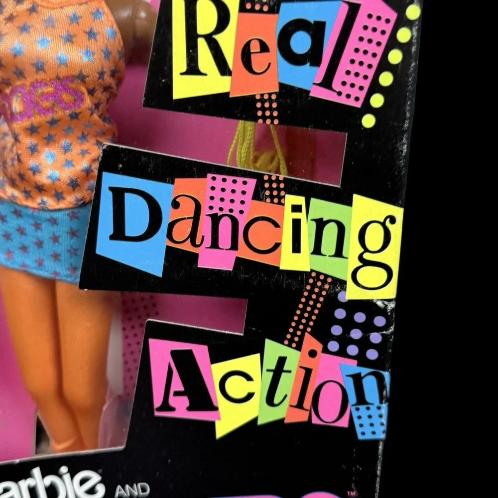 Mattel Barbie and the Rockers Dee Dee 1986 Dancing Action NRFB